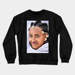 Ethiopian Queen Crewneck Sweatshirt